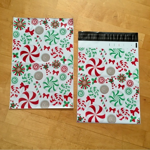 10 Count Polymailer Size Variety Bundle - HOLIDAY CANDY (5/6x9 + 5/10x13) - Picture 3 of 17